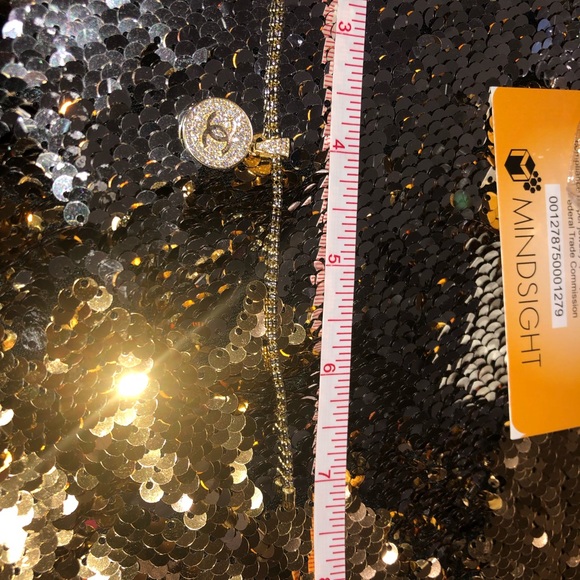 10k solid gold Ice Bracelet w/ 10k charm NOT PLATED custom made FREE APPRAISAL! - Picture 4 of 6